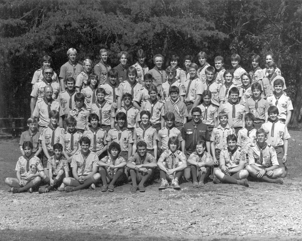 1985 Camp Horseshoe Staff