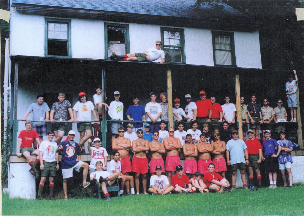 1992 Camp Horseshoe Staff Photo