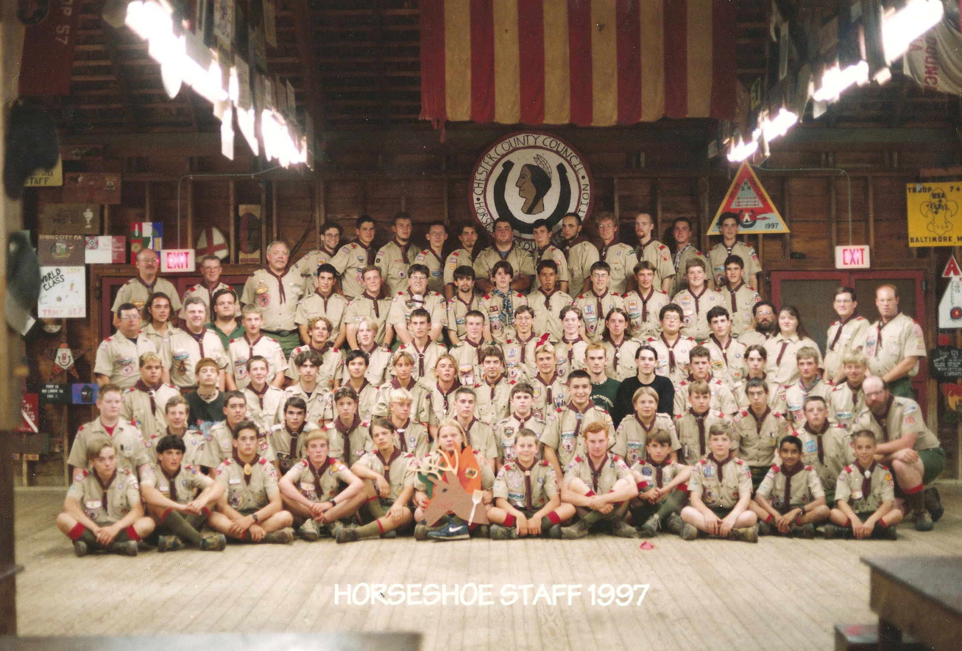 1997 Camp Horseshoe Staff