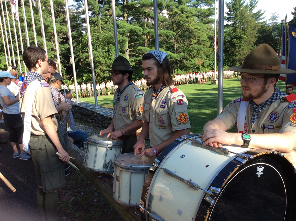 Camp Staff Drumline