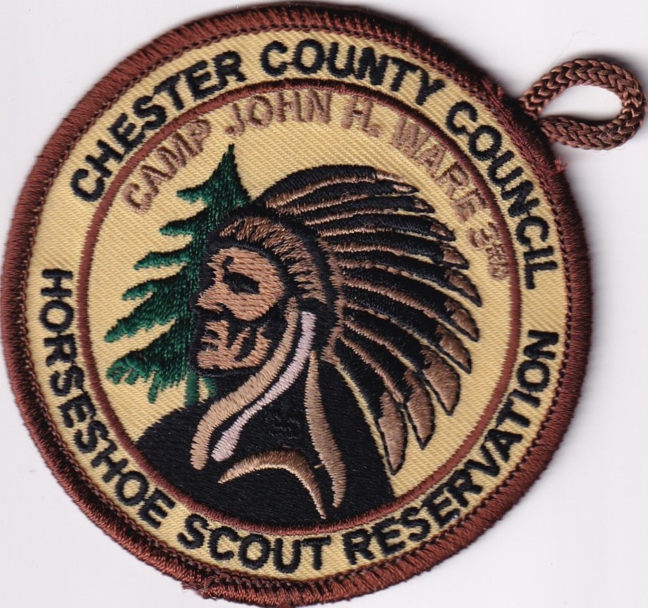 Brown Border Camp Ware Patch