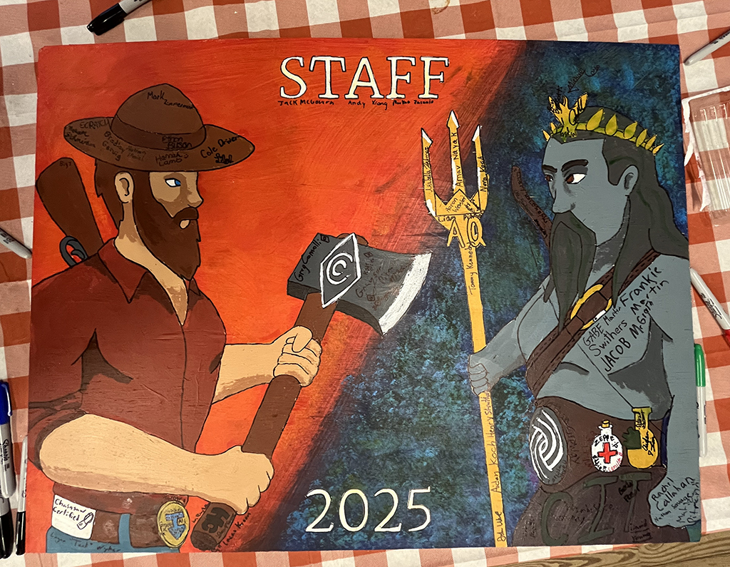 2025 Camp Horseshoe Staff Plaque