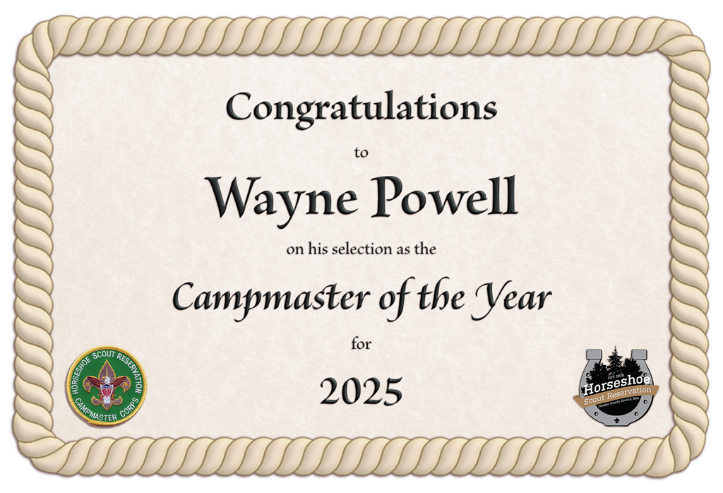 Wayne Powell Certificate