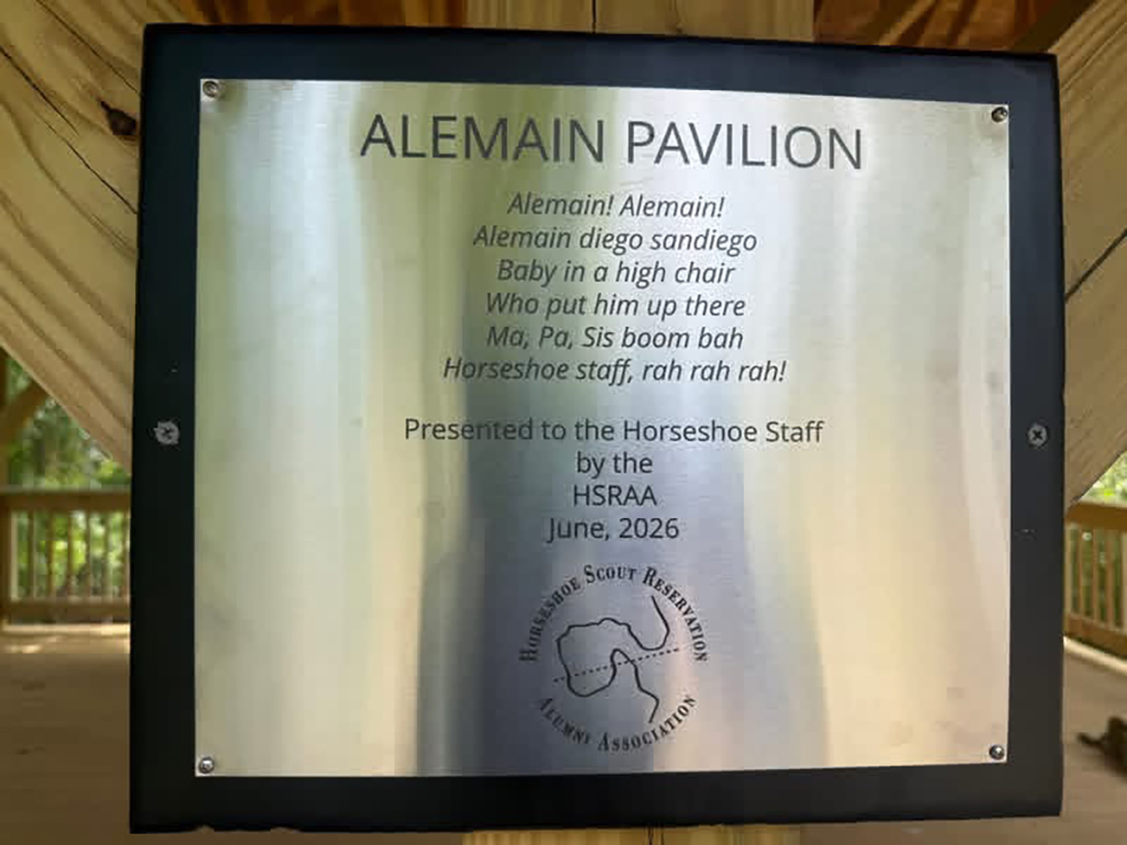 Pavilion Plaque