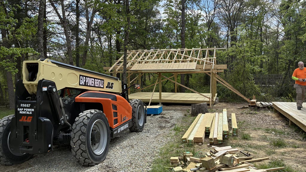 Roof Being Added