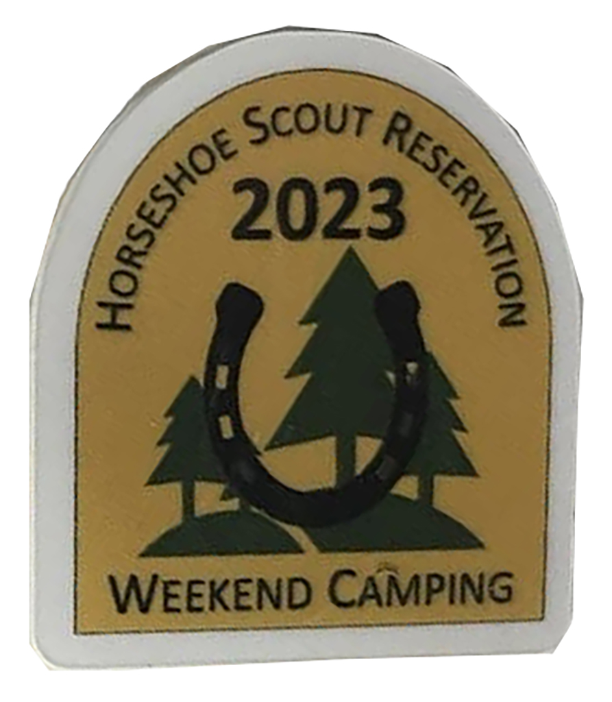 Weekend Camping 2023 Sticker
