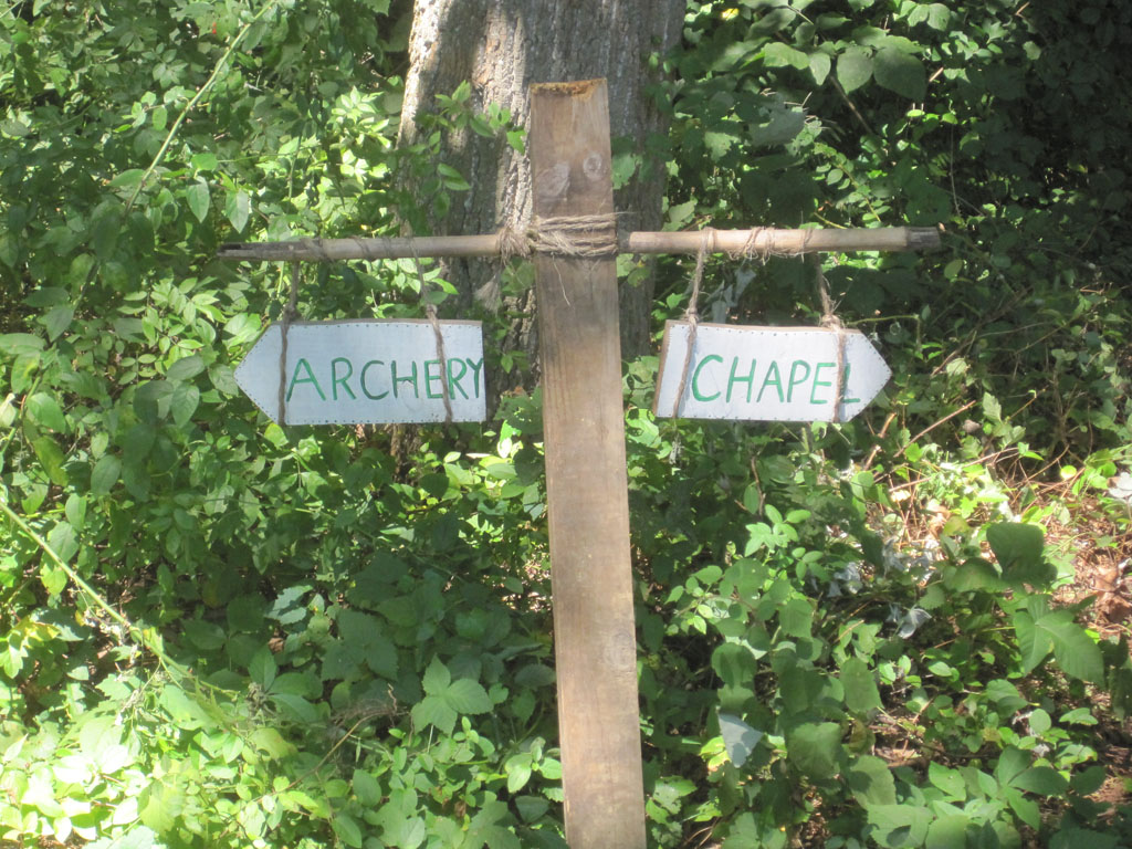 Archery – Chapel Sign