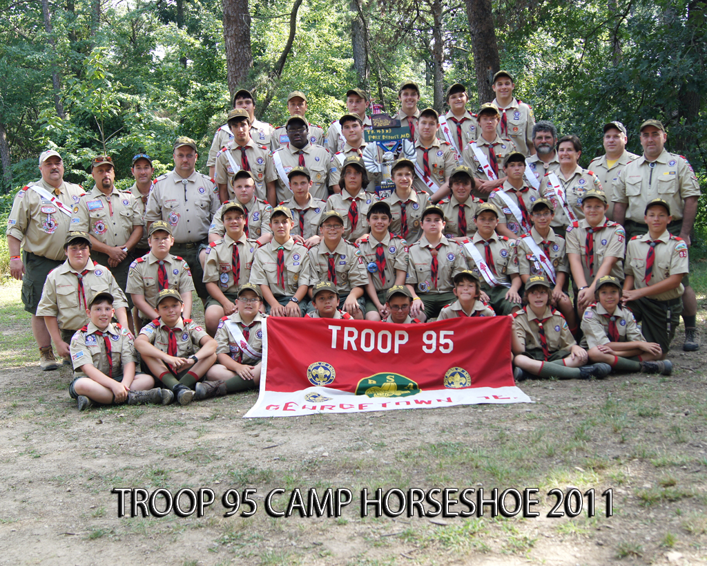 Georgetown Troop 95 Camp Horseshoe Photo