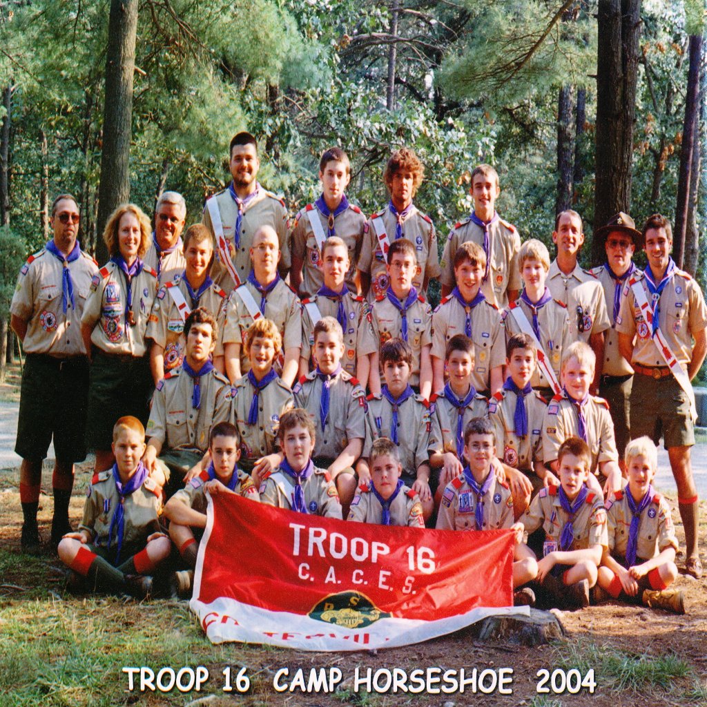 Coatesville Troop 16 Camp Horseshoe Photo