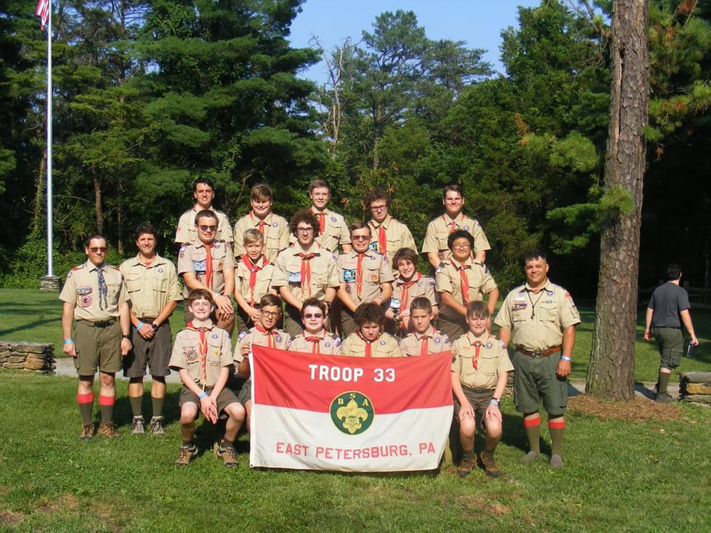 East Petersburg Troop 33 Camp Horseshoe Photo