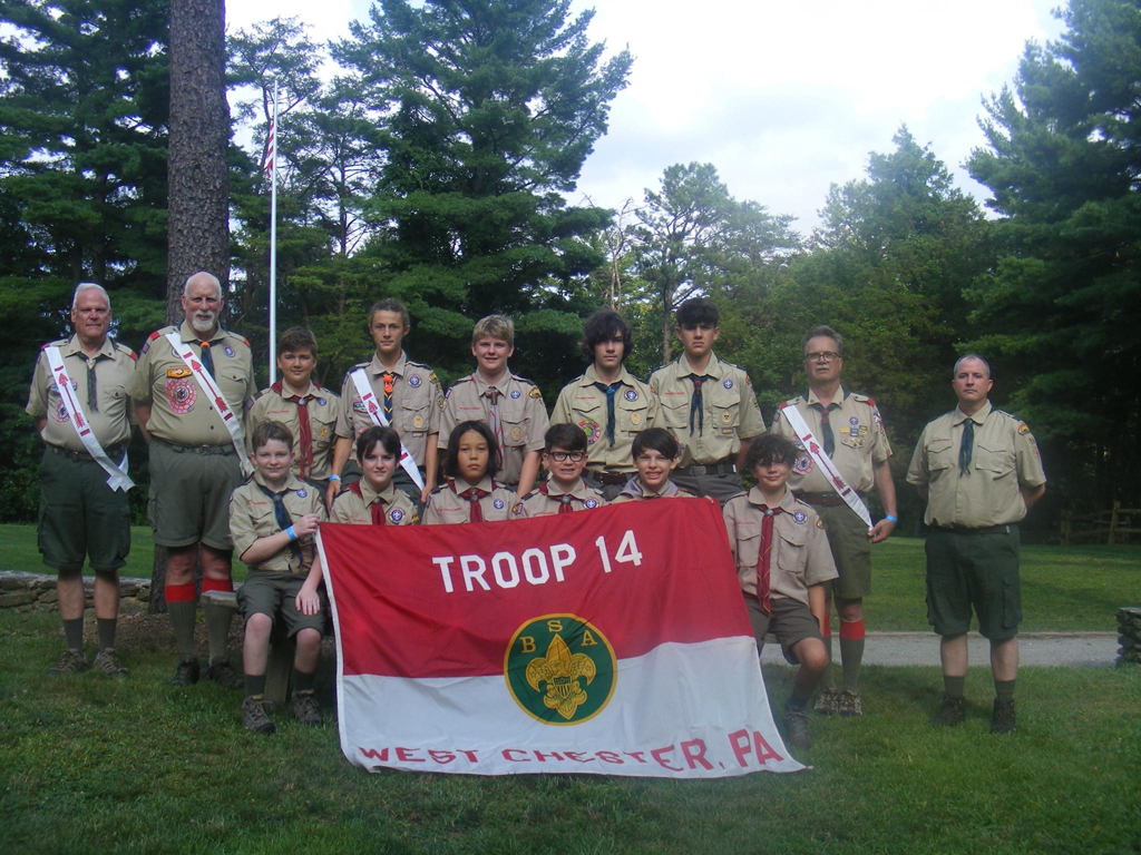 West Chester Troop 14 Camp Horseshoe Photo