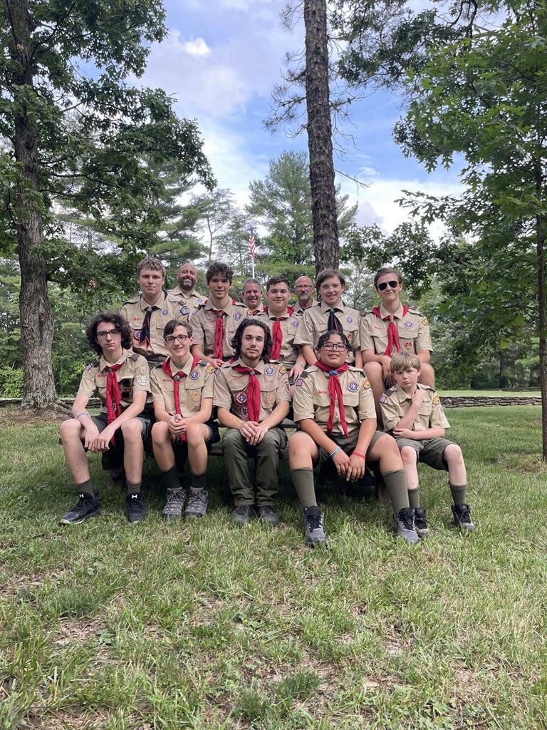 West Chester Troop 6 Camp Horseshoe Photo
