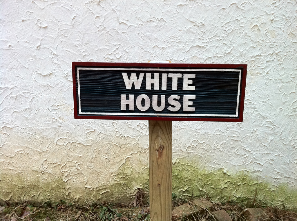 White House Sign