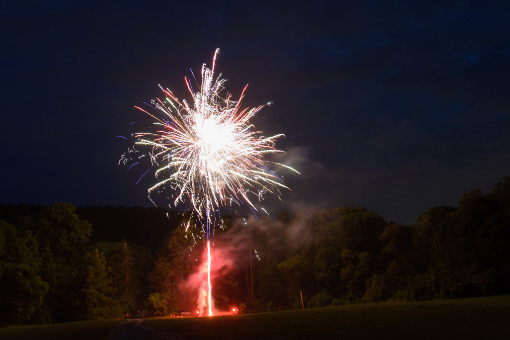Multi-color Fireworks