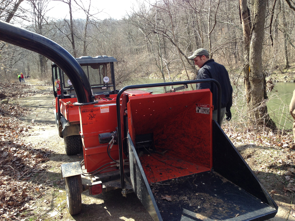 Moving the Chipper