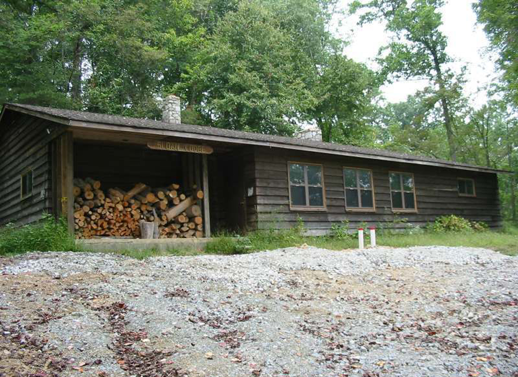 Front View of Sloan Lodge