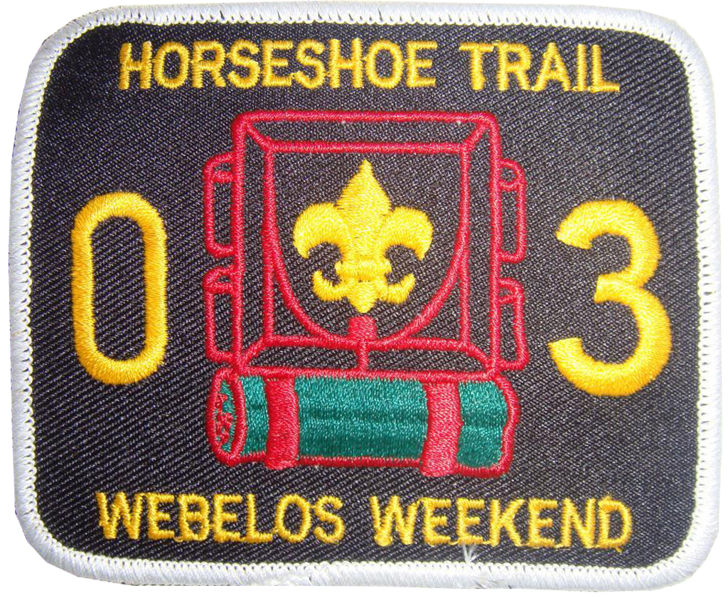 2003 Horseshoe Trail Webelos Woods Patch